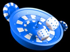 Ruletka, żetony i kości w identyfikacji FS Casino